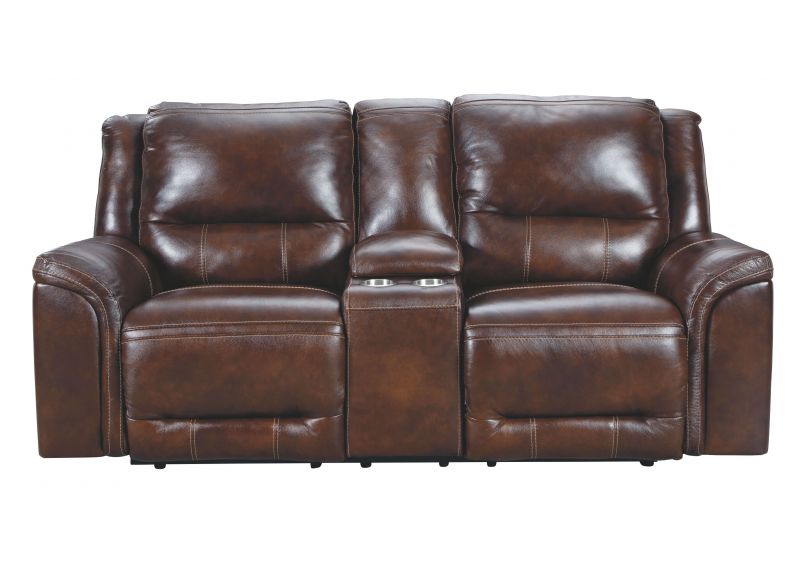 Jolimont 2 Seater Electric Leather Recliner lounge with Console